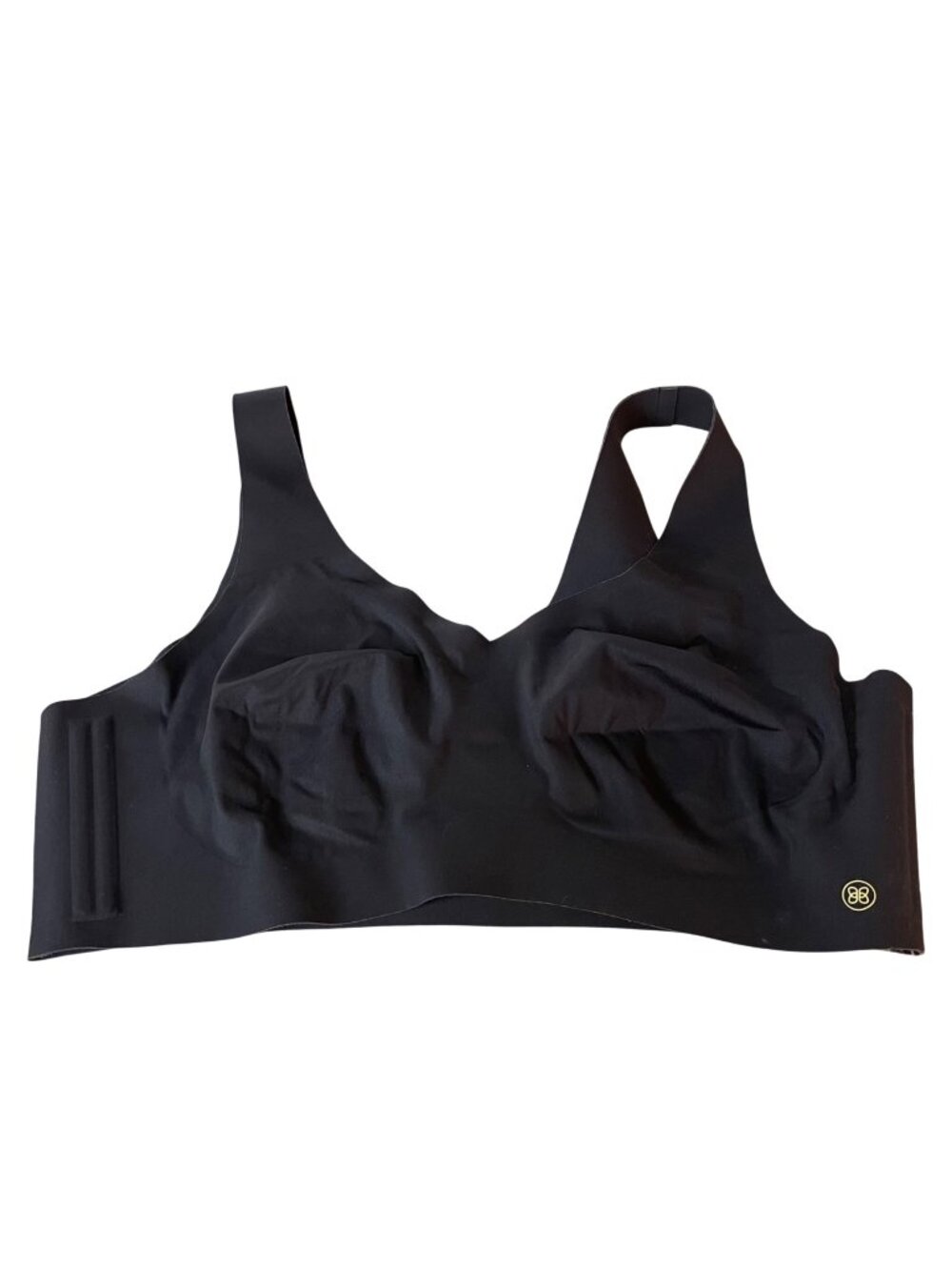 Honeylove‎ Softform Pullover Bra Sz 1X Black NO REMOVABLE PADS